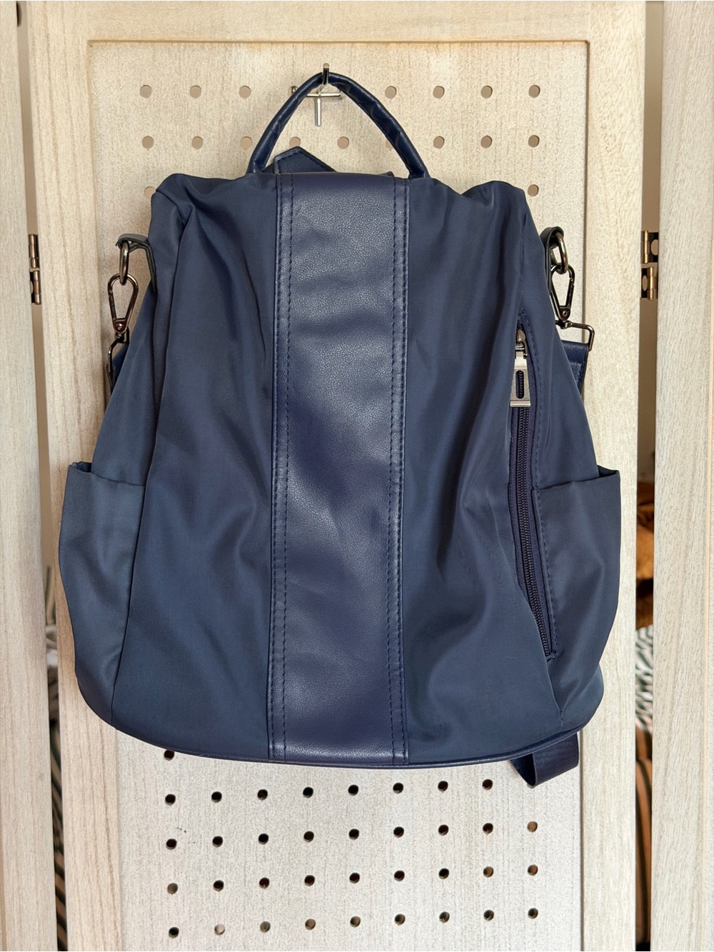 Navy Anti Theft Women’s Backpack